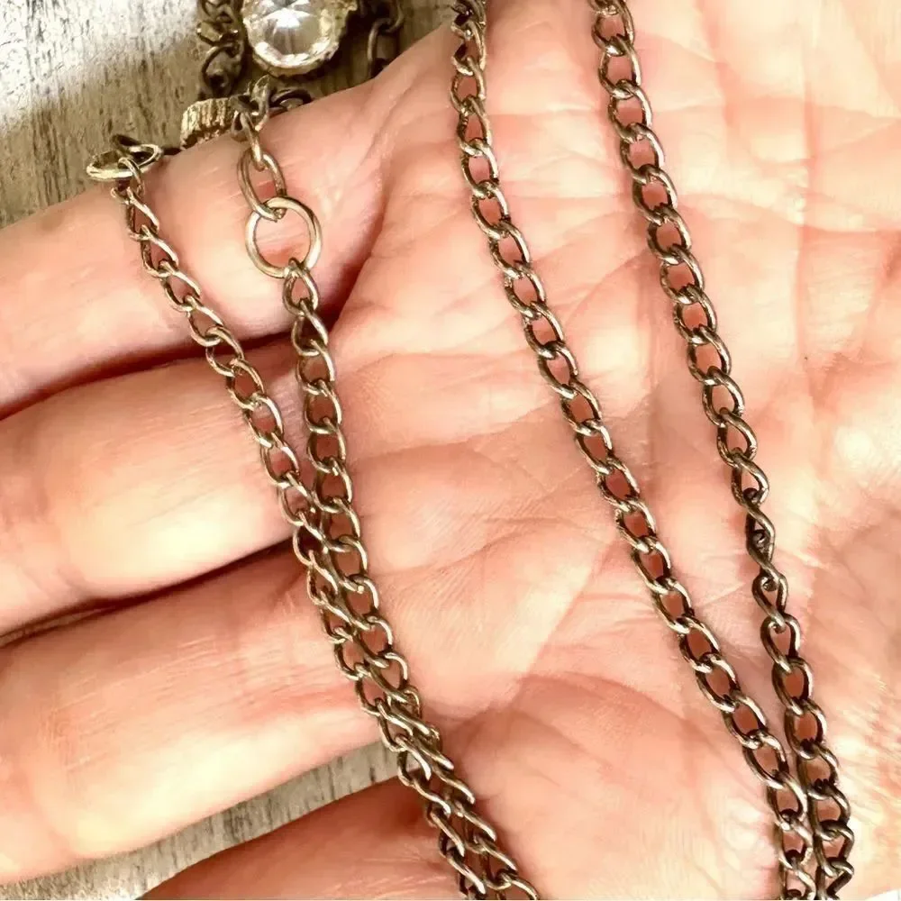 Long tassel necklace